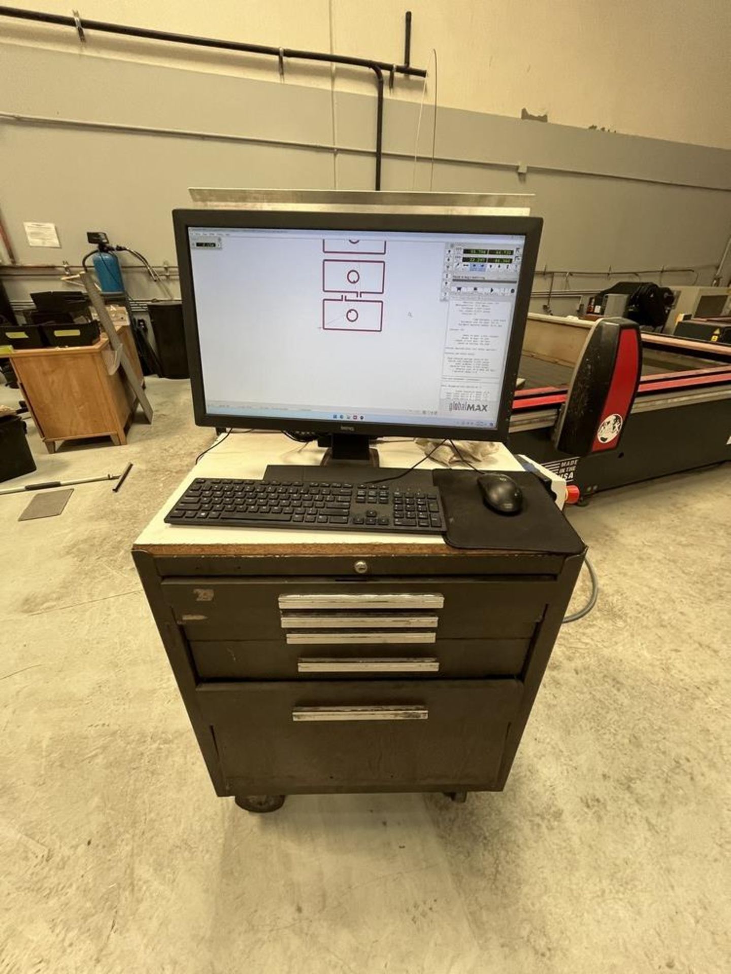 2018 OMAX Global Max Jet CNC Waterjet, X-Y Cutting Travel 10' x 5', Z_Axis Travel 5", Table 10.2" - Image 2 of 15