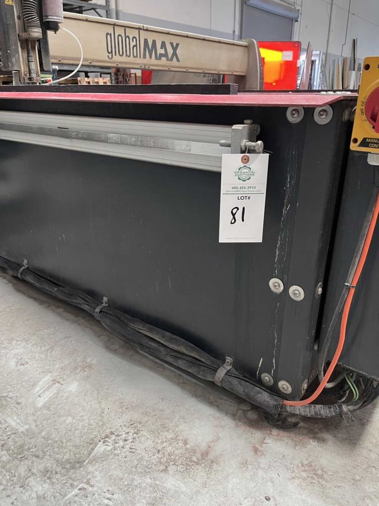 2018 OMAX Global Max Jet CNC Waterjet, X-Y Cutting Travel 10' x 5', Z_Axis Travel 5", Table 10.2" - Image 9 of 15