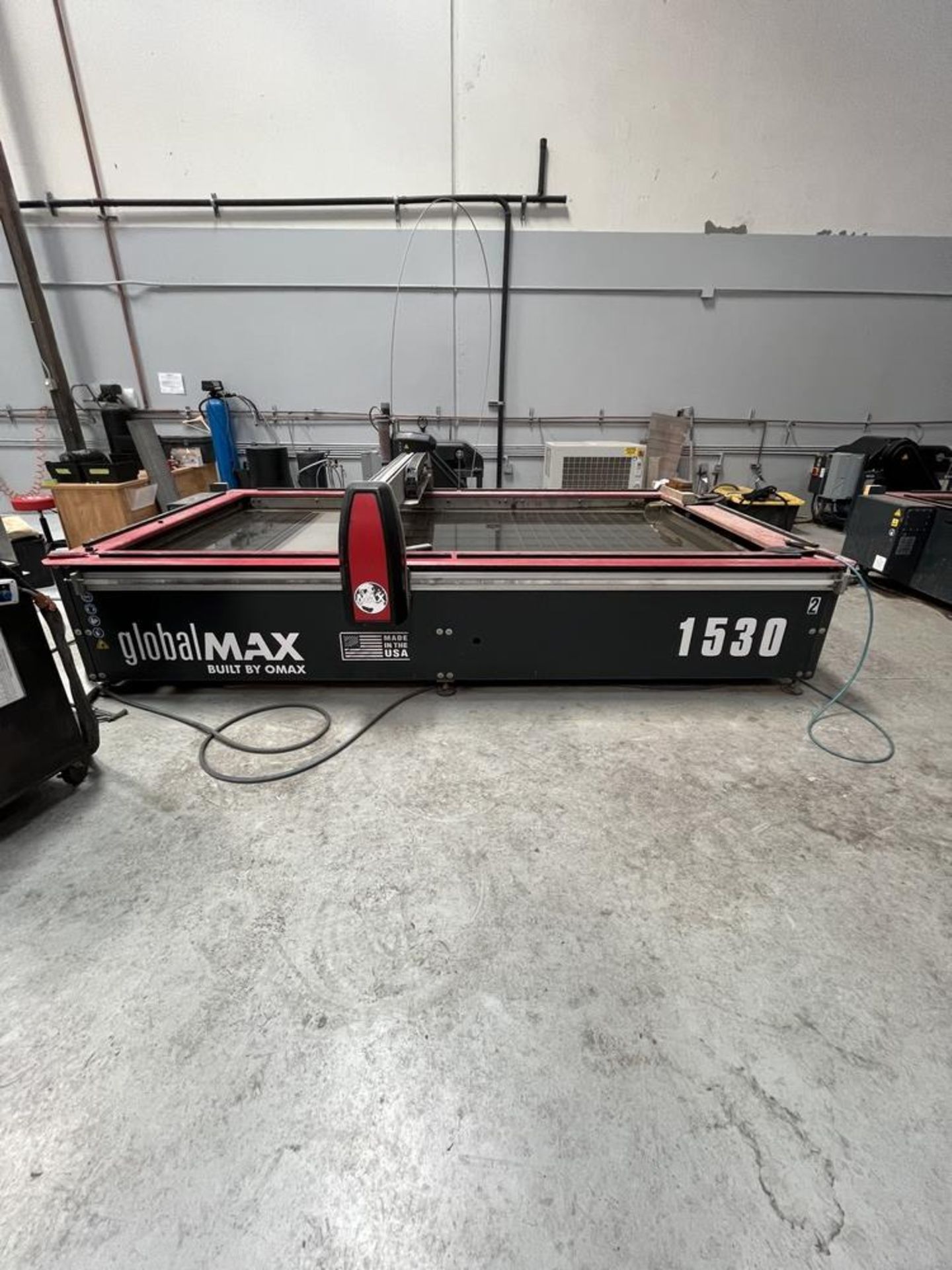 2018 OMAX Global Max Jet CNC Waterjet, X-Y Cutting Travel 10' x 5', Z_Axis Travel 5", Table 10.2" - Image 5 of 15