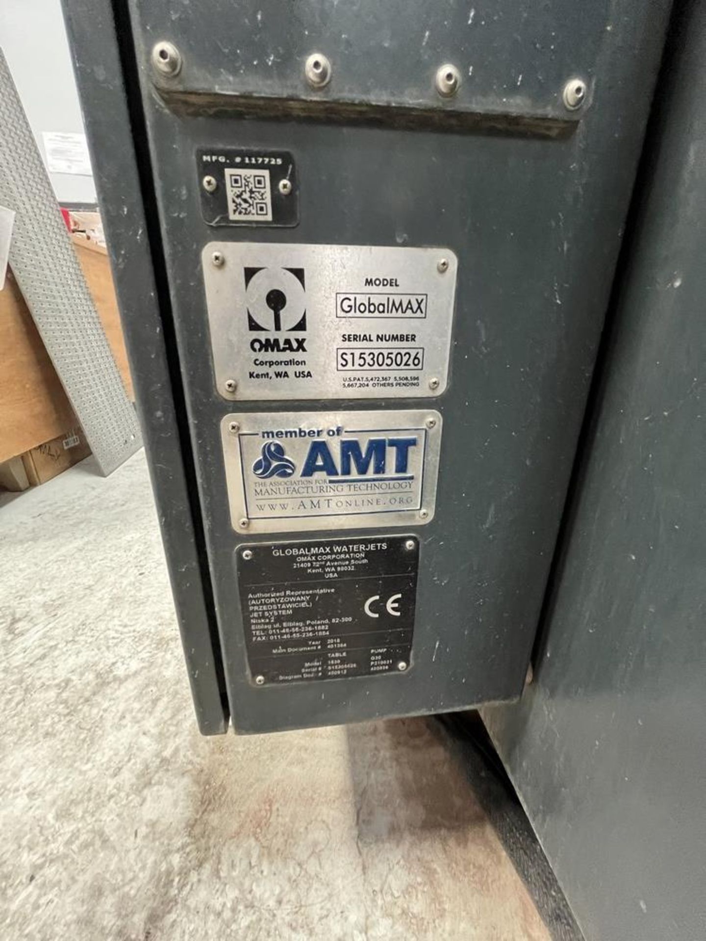 2018 OMAX Global Max Jet CNC Waterjet, X-Y Cutting Travel 10' x 5', Z_Axis Travel 5", Table 10.2" - Image 4 of 15