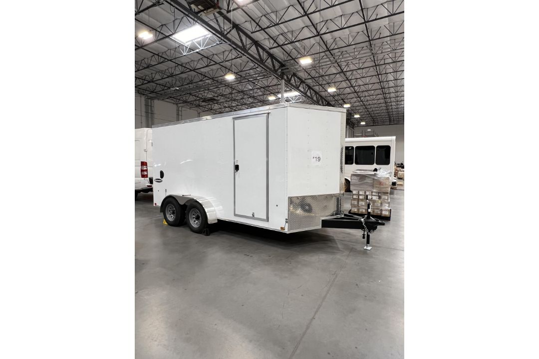 Brand New 2024 Look 7' x 14' Trailer W/ MCU - Image 1 of 35