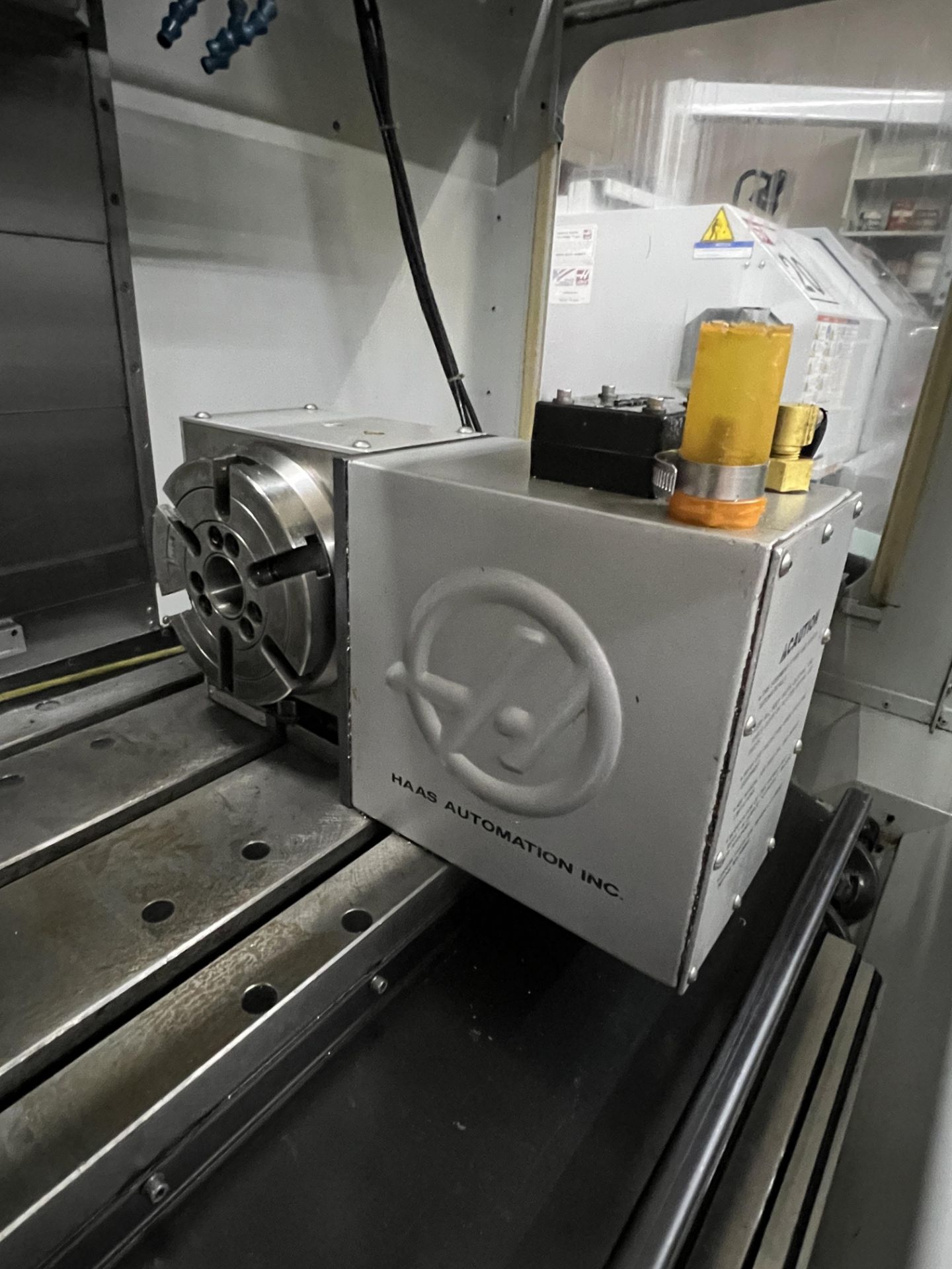 2008 Haas VF-2 CNC Vertical Machining Center, 20 Tool Umbrella Tool Changer, 4th Axis Wired, Jog - Image 19 of 32