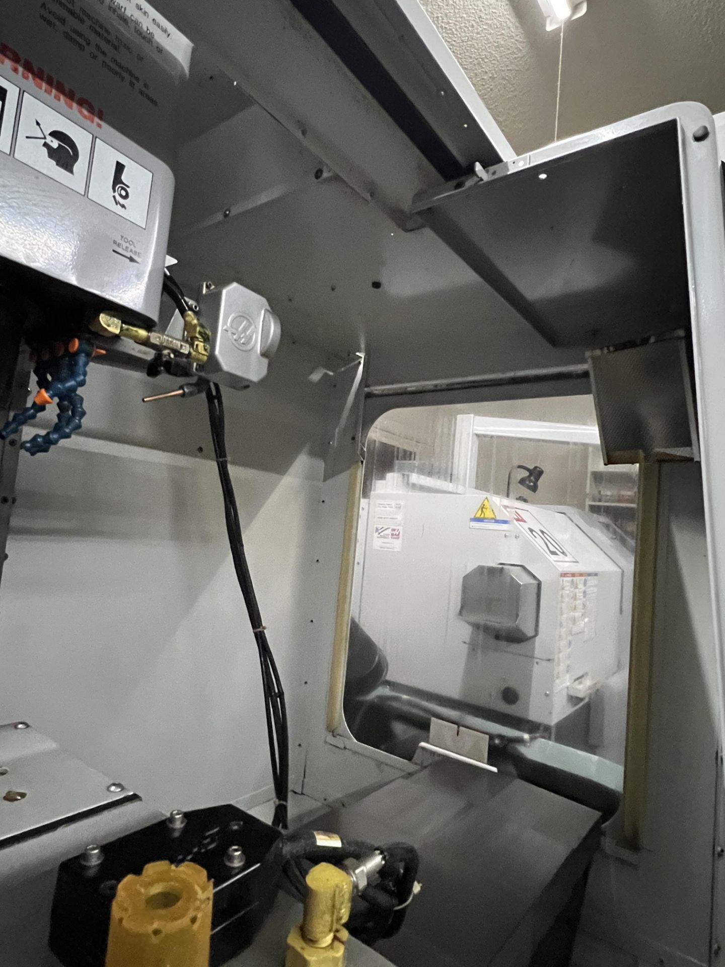 2008 Haas VF-2 CNC Vertical Machining Center, 20 Tool Umbrella Tool Changer, 4th Axis Wired, Jog - Image 12 of 32