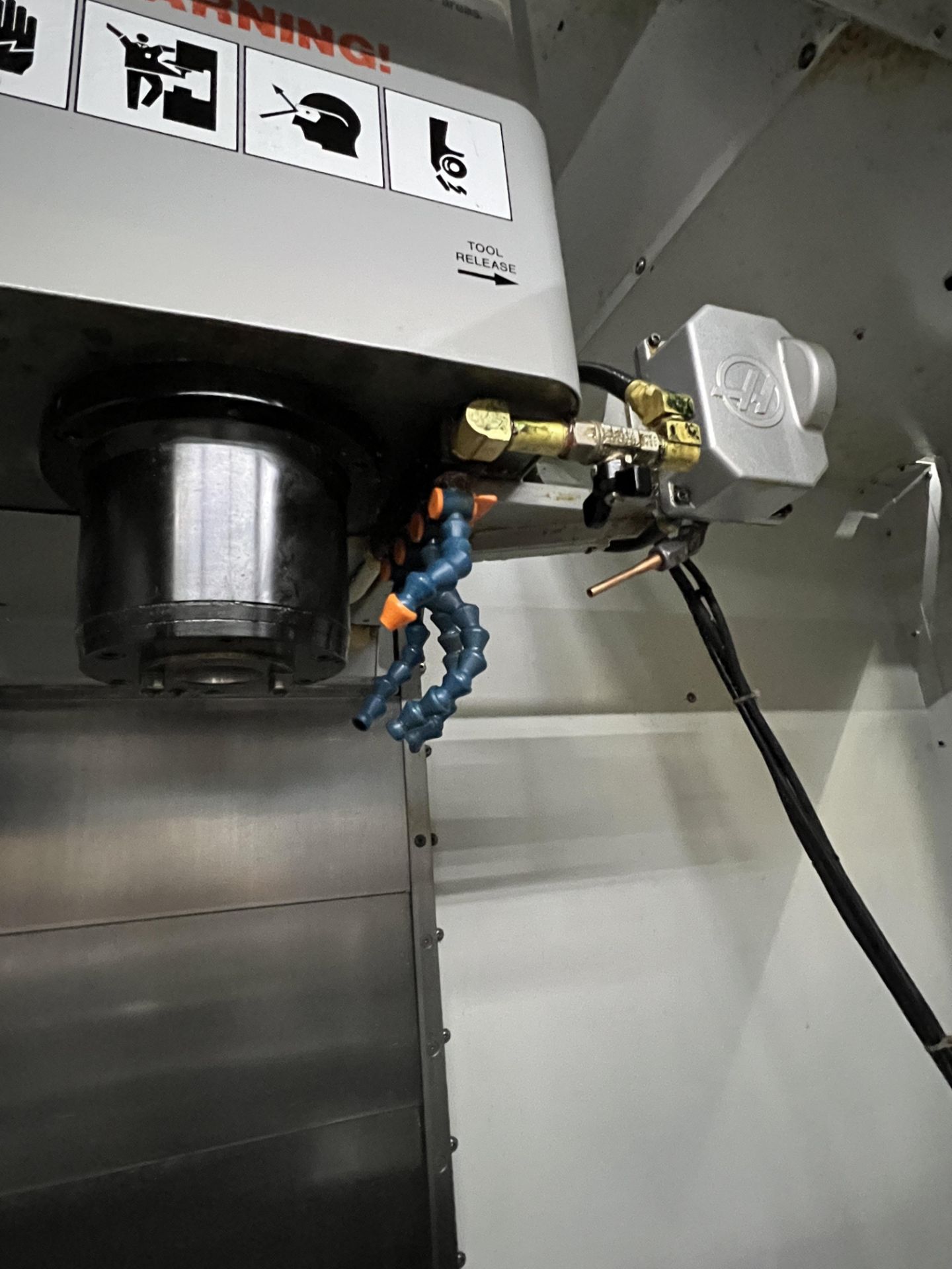 2008 Haas VF-2 CNC Vertical Machining Center, 20 Tool Umbrella Tool Changer, 4th Axis Wired, Jog - Image 21 of 32