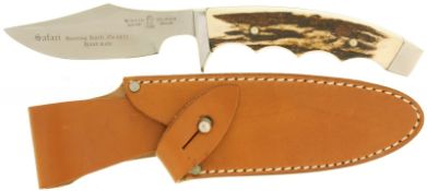 Jagdmesser Othello, Wingen Solingen, Safari Hunting Knife No. 4411
