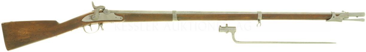Perkussionsgewehr, Infanterie 1817/30, Kanton Luzern, Kal. 17.6mm