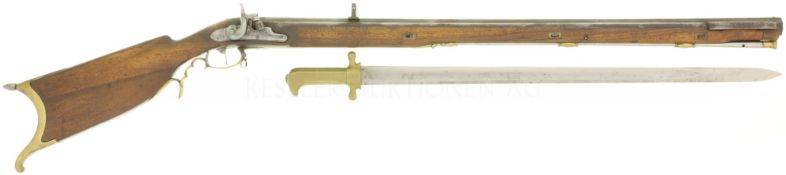 Kantonaler Scharfschützenstutzer, belgisch, Kal. 17.6mm