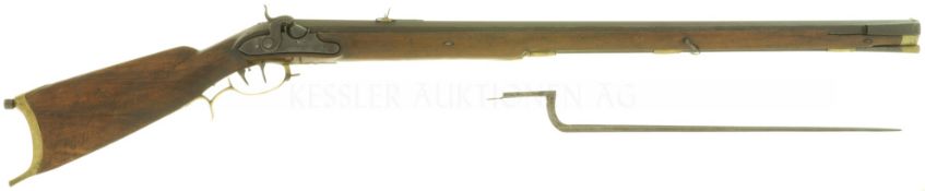 Perkussionsstutzer um 1830, Scharfschützen, kantonale Ordonnanz, Kal. 16mm