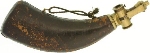 Pulverflasche um 1830, Kanton Vaud