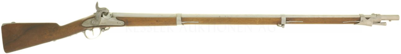 Perkussionsgewehr, Infanteriegewehr, 1817/42, St. Blasien, Kal. 17.6mm