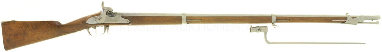 Perkussionsgewehr, Infanteriegewehr 1817/42, Kanton Luzern, Kal. 17.6mm