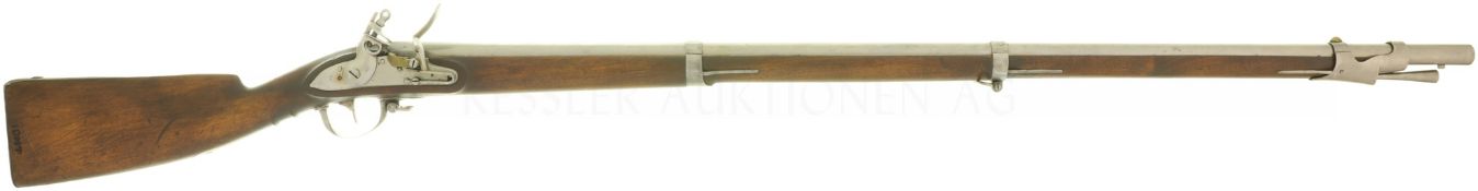 Steinschlossgewehr, Infanteriegewehr 1817 (franz. 1777), Rosat, Kal. 17.6mm