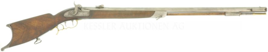 Perkussionsgewehr, Scharfschützenstutzer Kant. Ord. Thurgau 1840, Kal. 16mm