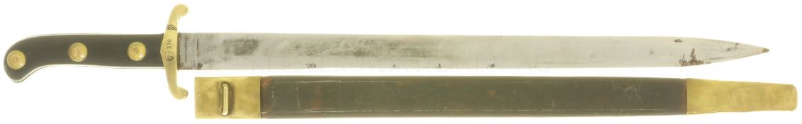 Weidmesser, Kant. Ord. 1838 für Scharfschützen, Kanton Tessin