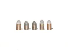 5 Stiftfeuerpatronen 11mm Lefaucheux
