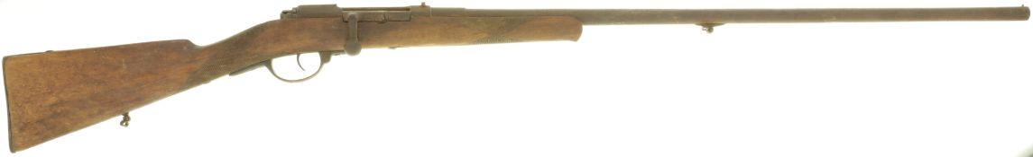 Einzelladerflinte, belgisch, basierend auf System Mauser 1871, Kal. 16
