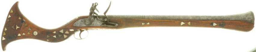 Steinschloss-Tromblon, Afghanisch, Kal. Schrot