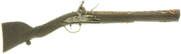 Steinschloss-Tromblon, pakistanische oder indische Fertigung, Kal. 20mm