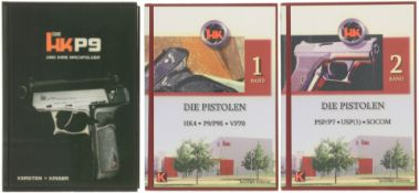 Konvolut von 3 Büchern, Heckler & Koch