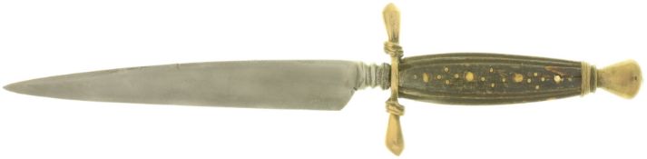 Antikes Jagdmesser, Italien, 18./19.Jh.