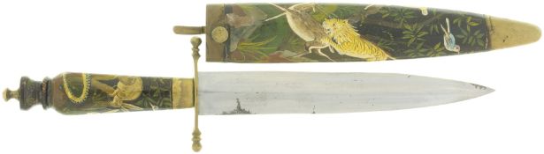 Indopersischer Dolch, um 1890