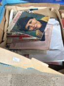 Mixed lot of ephemera, paintings, prints etc
