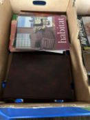 Mixed lot of Habitat magazines etc (732B)