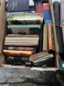 Box of mixed books on various subjects