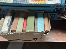 Box of mixed vintage books