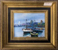 Follower of Cecil Rochfort D'Oyly John (British,1906-1993), oil on board, framed