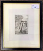 John Kay (Scottish, 1742-1826), Professor John Hope (Prof. of Botany at Edinburgh University),