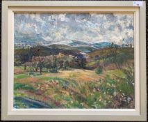 Alan Witney (1914-1996), Highland landscape, oil on canvas, 49.5x39.5cm, framed