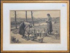 Robert Bagge Scott (1849-1925), label on backboard inscribed 