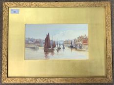 Gertrude Caroline Howes (1863-1942, Norwich Art Circle), watercolour, signed and dated 1894,