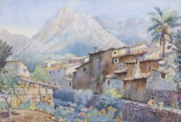 Arthur Victor Coverley Price (1901-1988), Italian landscape, watercolour, signed (indistinct), 35.