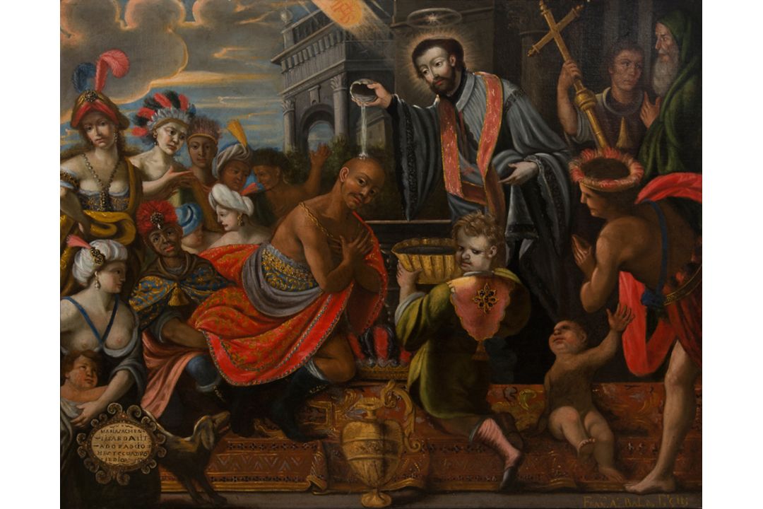 Novo-Hispanic School. 18th century. Signed by Francisco de Albala and dated 1768. - Bild 1 aus 13