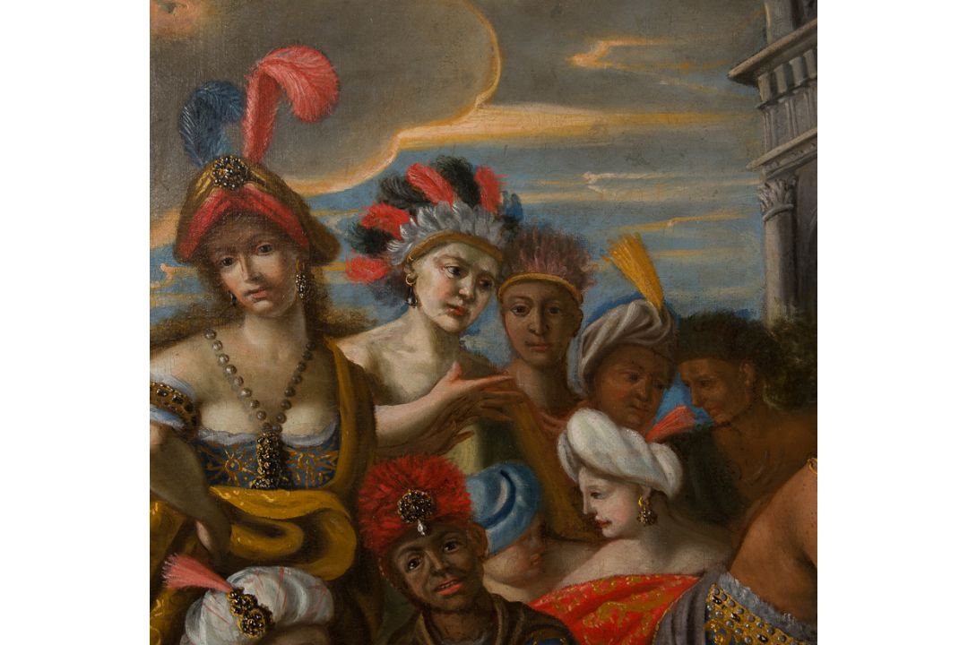 Novo-Hispanic School. 18th century. Signed by Francisco de Albala and dated 1768. - Bild 5 aus 13