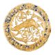 Four medallions in openwork gold and enamel. Possibly Byzantium. 10th - 15th centuries. - Bild 5 aus 17