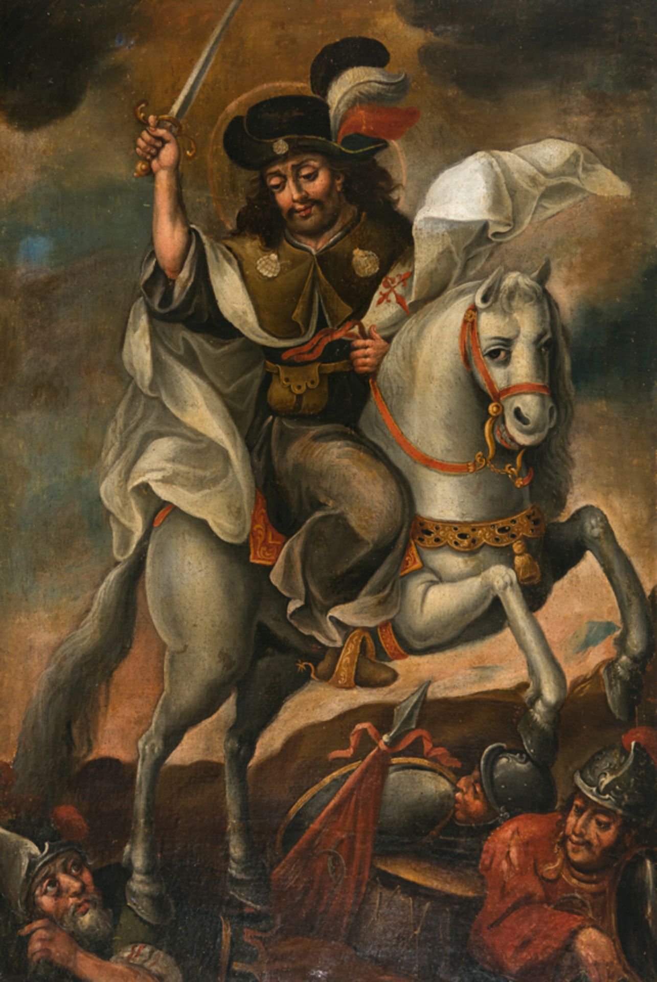 Novohispanic School. Mexico or Peru. Late 17th century.