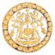 Four medallions in openwork gold and enamel. Possibly Byzantium. 10th - 15th centuries. - Bild 4 aus 17