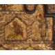 Carved, gilded, and polychromed wooden icon with gold background. Wallachia. 15th Century. - Bild 7 aus 15