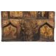 Carved, gilded, and polychromed wooden icon with gold background. Wallachia. 15th Century. - Bild 9 aus 15