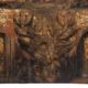 Carved, gilded, and polychromed wooden icon with gold background. Wallachia. 15th Century. - Bild 2 aus 15