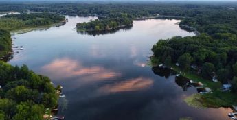 Van Buren County: Beautiful Saddle Lake is Right by this Michigan Lot!