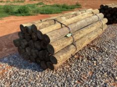 WOODEN FENCE POST BUNDLE
