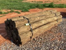 WOODEN FENCE POST BUNDLE