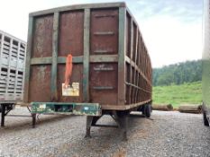 1996 MONON HIGHSIDE SCRAP TRAILER