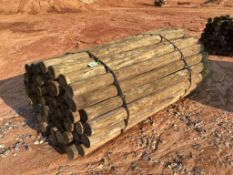 WOODEN FENCE POST BUNDLE