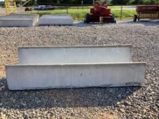 J STYLE CONCRETE FEED BUNK