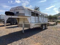 DELTA MFG CO. STOCK TRAILER